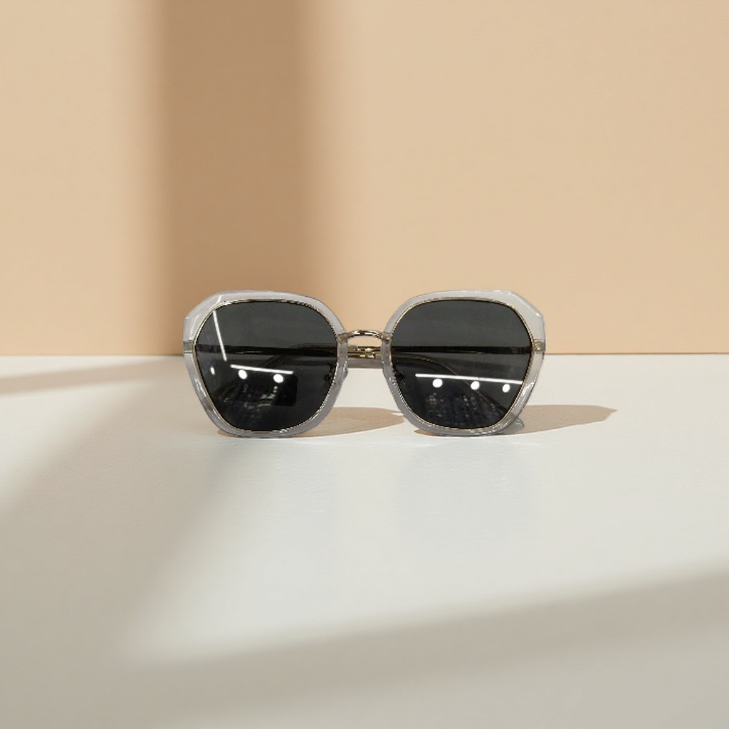 Marco transparente gafas de sol moda ligera protección uv gafas de sol polarizadas Specification image