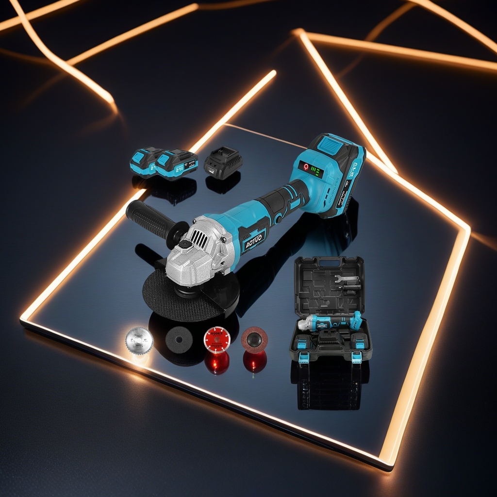 طاحونة الزاوية الزرقاء -السوداء ذات زاوية 850W عالية عزم الدوران المعدني Specification image