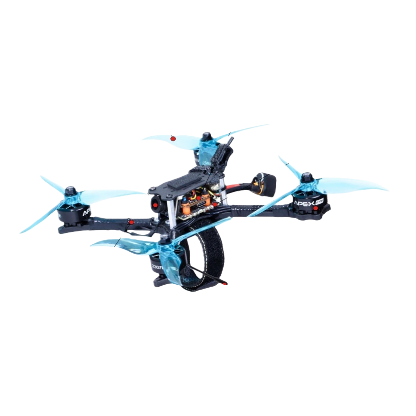雷神科技5寸竞速FPV pnp 黑色无人机主体 专业航拍设备 高稳定性飞行平台