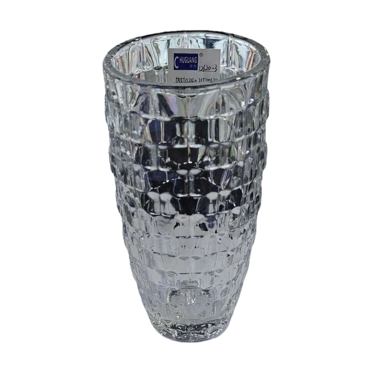 Jarrón de vidrio transparente sala de estar arreglos florales decoración piezas de alta borosilicato resistente al calor simple moderno Item Picture