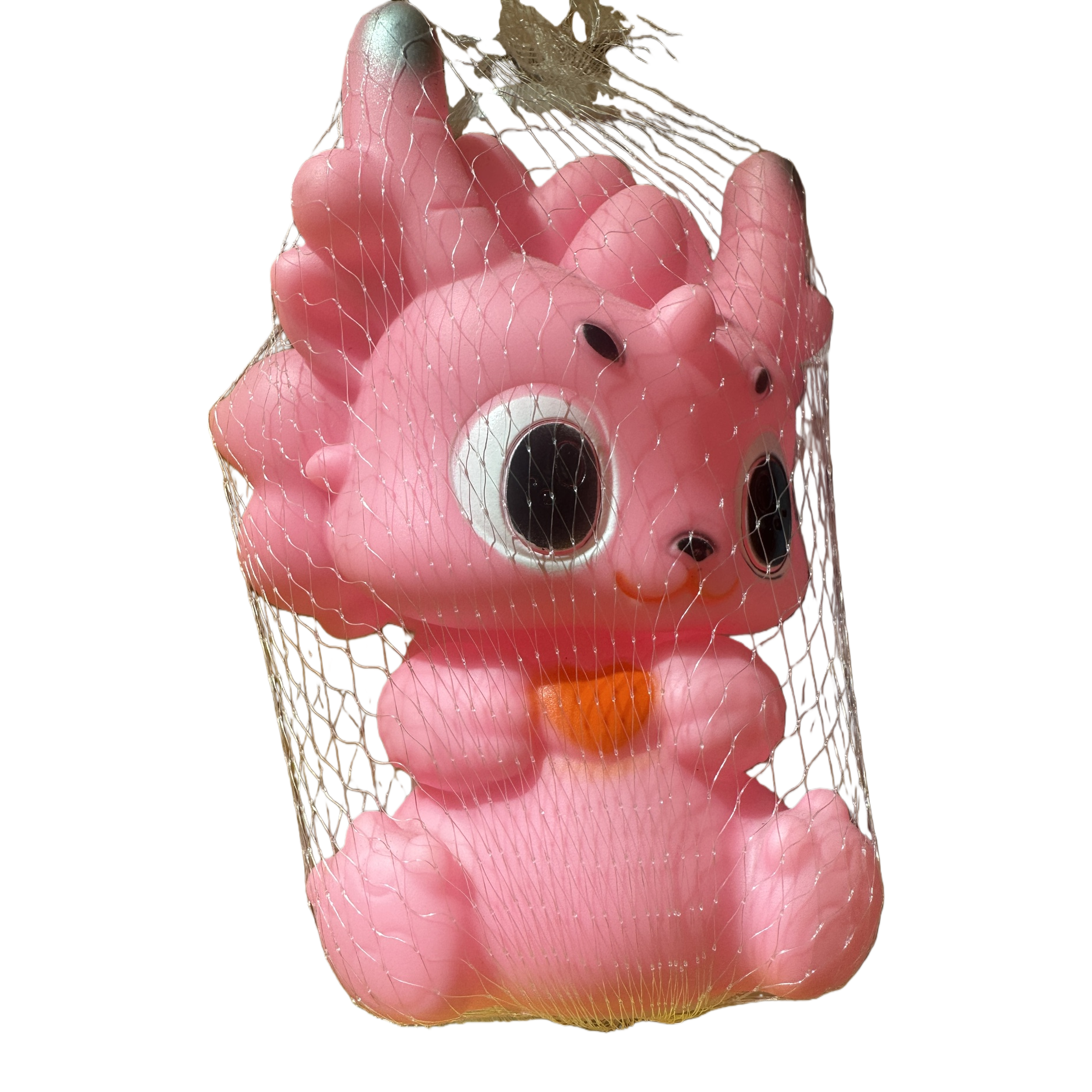 Pink cartoon animal plush toys, cute and adorable pet dolls, children's educational and soothing dolls Item Picture