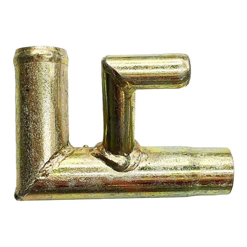 Parking heater, warm air, iron three-way, Y and T type three-way, water pipe and oil pipe connector, suitable for RVS, trucks and trucks Item Picture
