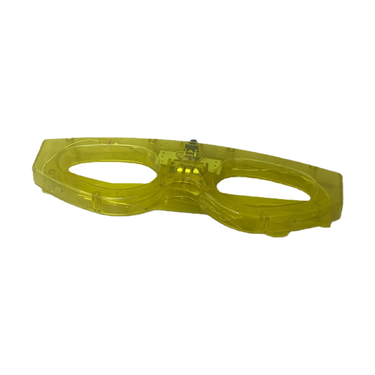 Yellow transparent swimming goggles, anti-fog, waterproof and UV-resistant, suitable for both adults and children Item Picture