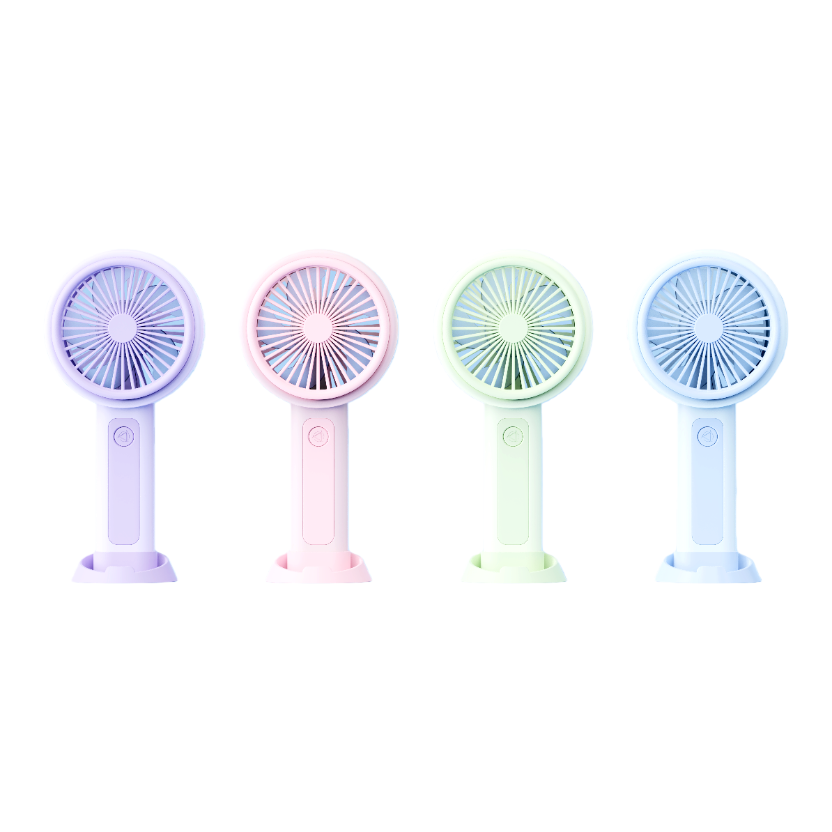 Color handheld fan cuerpo portátil mini pequeño ventilador verano artefato de enfriamiento - 5