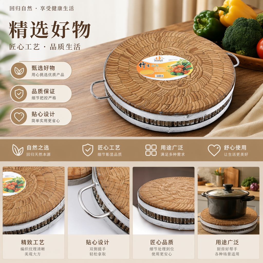 砧板圆形楠竹菜墩实木加厚竹菜板剁骨板切菜板案板150908955详情1