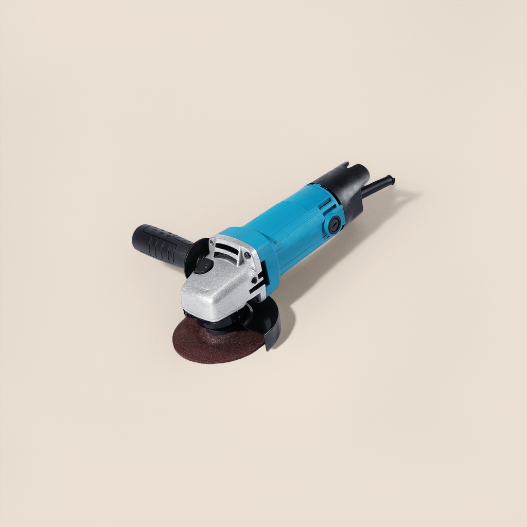 Blue industrial polishing machine, handheld polishing and grinding machine, 220V high-power Angle grinder Specification image