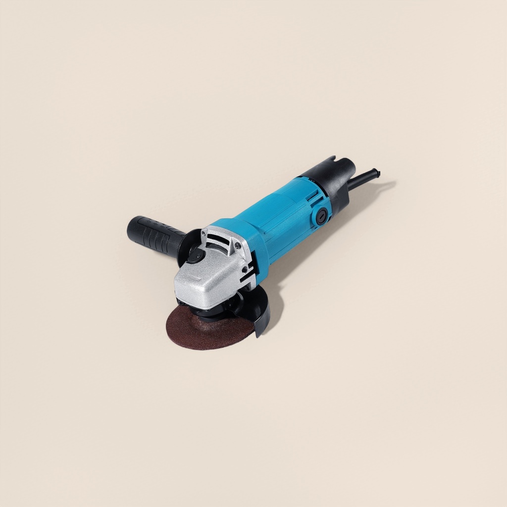 Blue industrial polishing machine, handheld polishing and grinding machine, 220V high-power Angle grinder details Picture