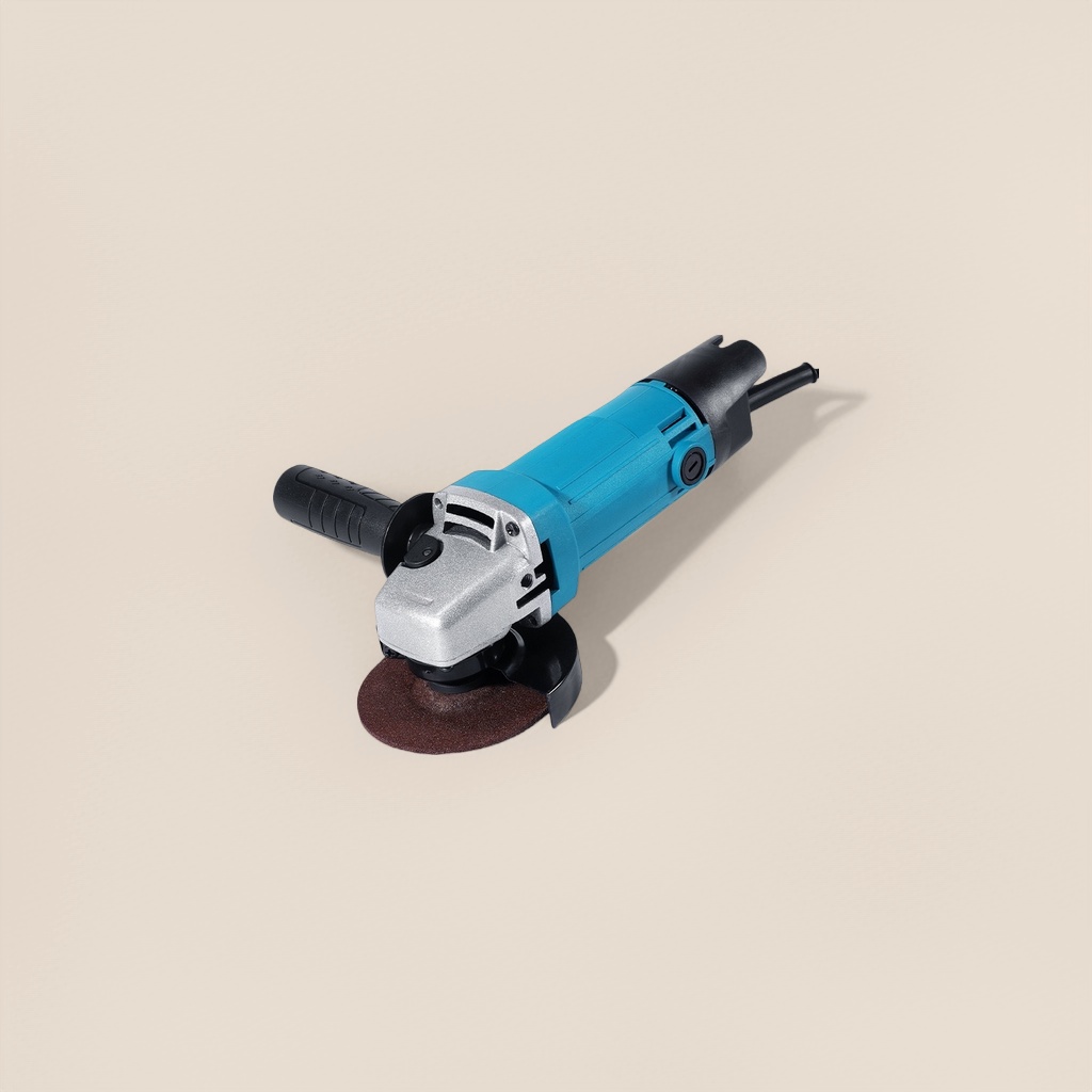 Blue industrial polishing machine, handheld polishing and grinding machine, 220V high-power Angle grinder Application Scenario