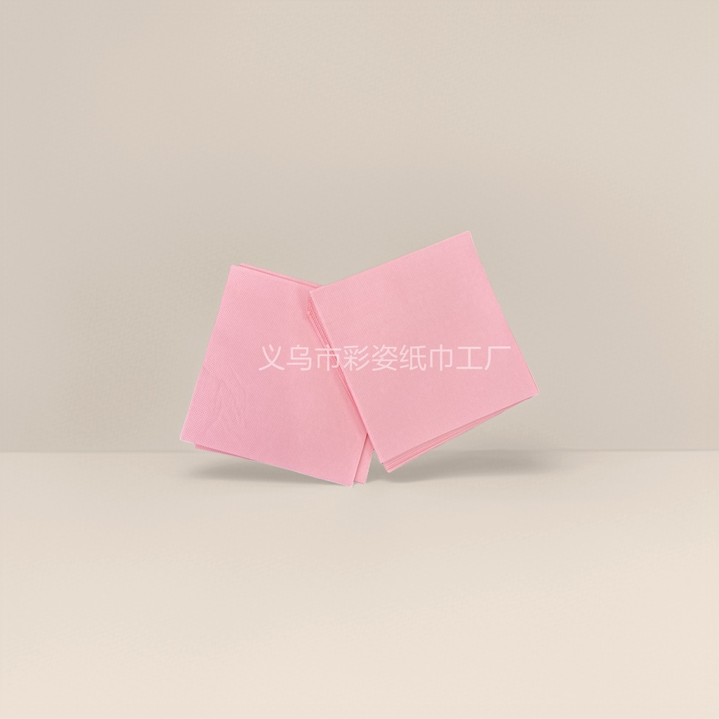 Pink tissues and facial tissues, 100 sheets, 3 layers thickened, flexible and skin-friendly, suitable for home bathrooms Specification image