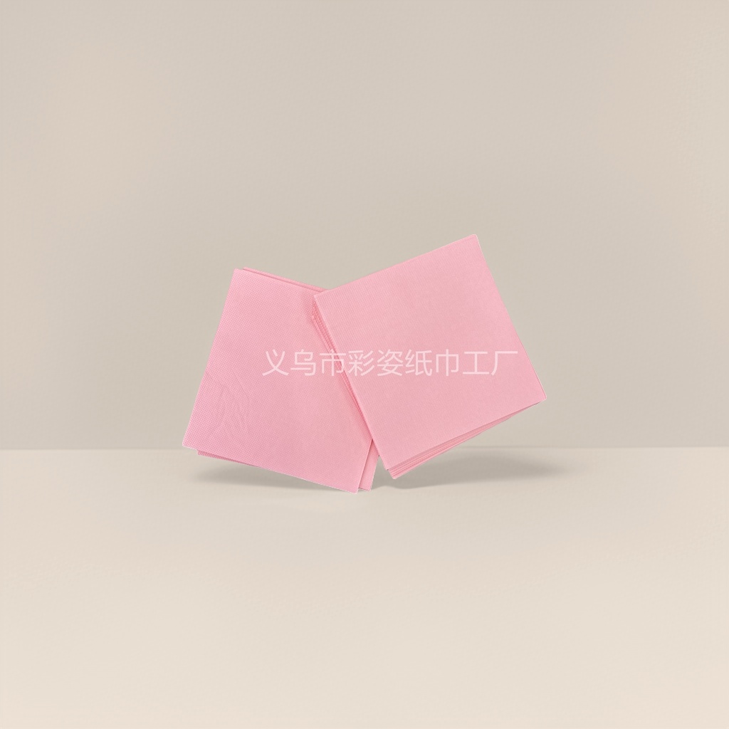 Pink tissues and facial tissues, 100 sheets, 3 layers thickened, flexible and skin-friendly, suitable for home bathrooms Application Scenario