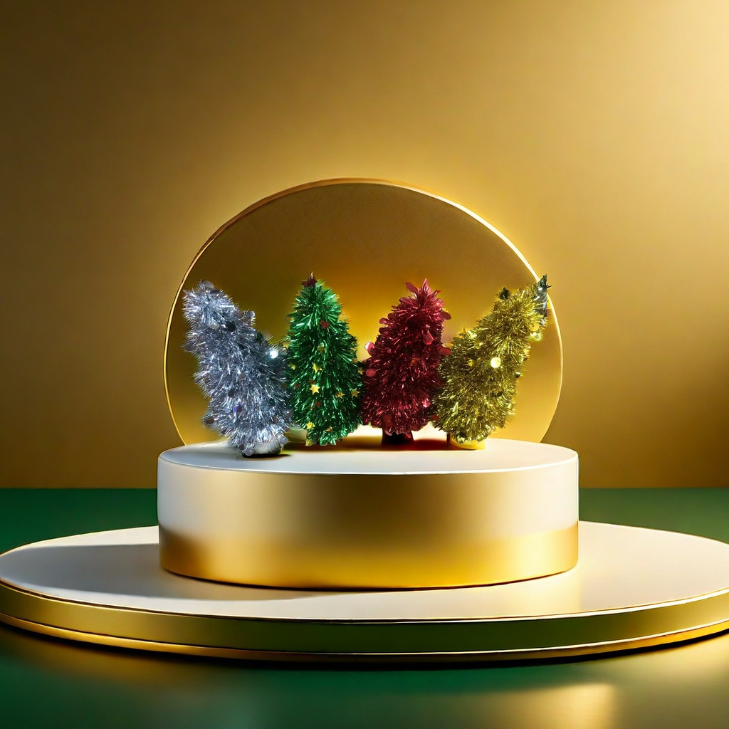 Colorful Christmas tree decorations, shiny spherical pendants, festive atmosphere home furnishings Specification image
