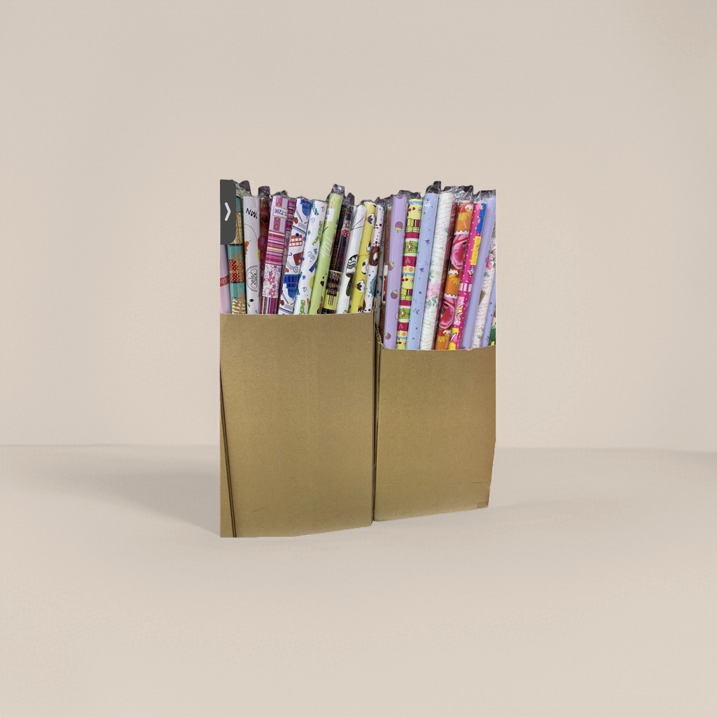 彩色包装纸卷 哑光铜版纸 30cm宽×10米 韩系ins风礼品 wrapping用