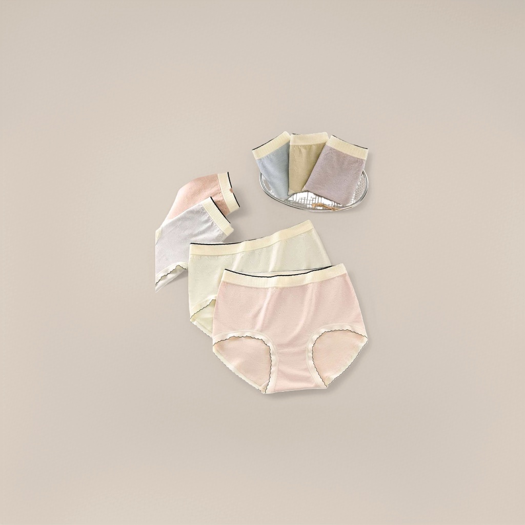 سروال وردي عالي الخصر سيدتي سروال هوائي Specification image