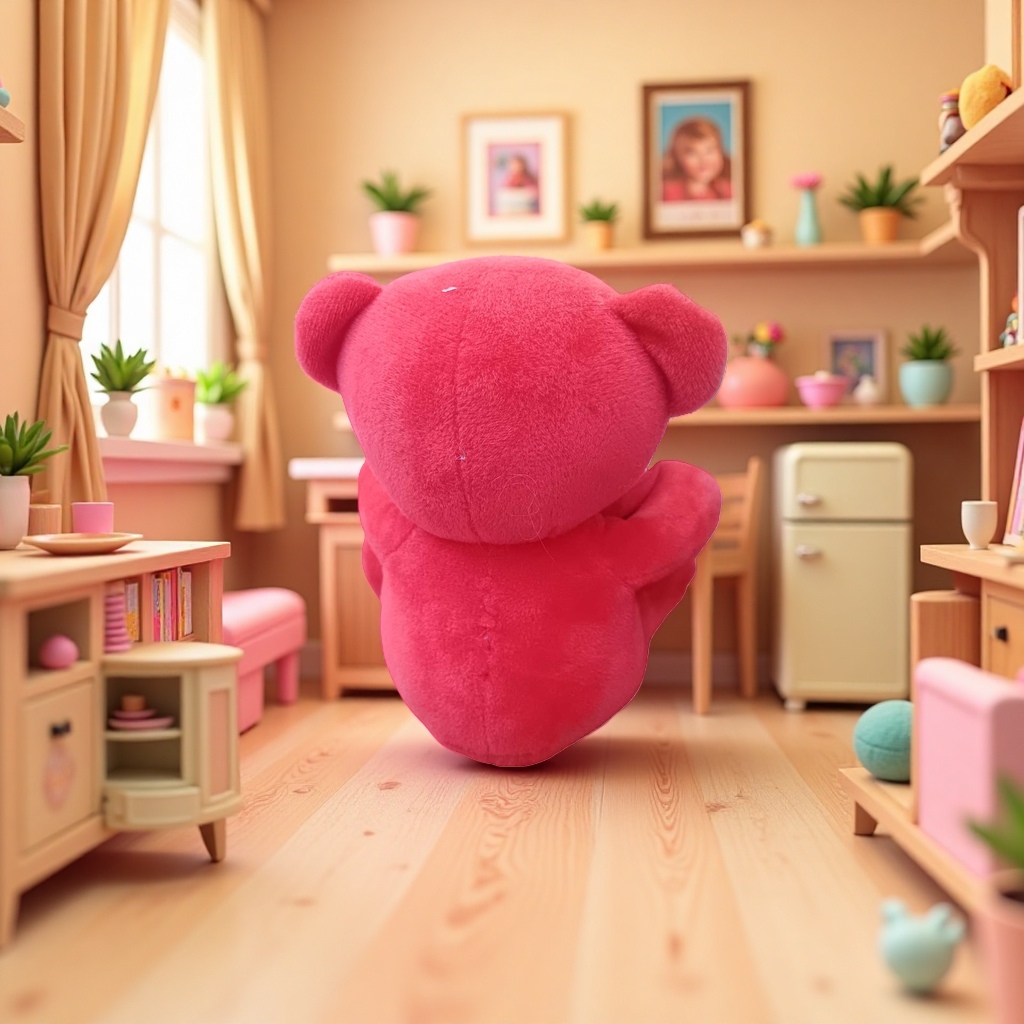 Oso de peluche rojo con corazón te amo marca peluche regalo de san valentín Application Scenario