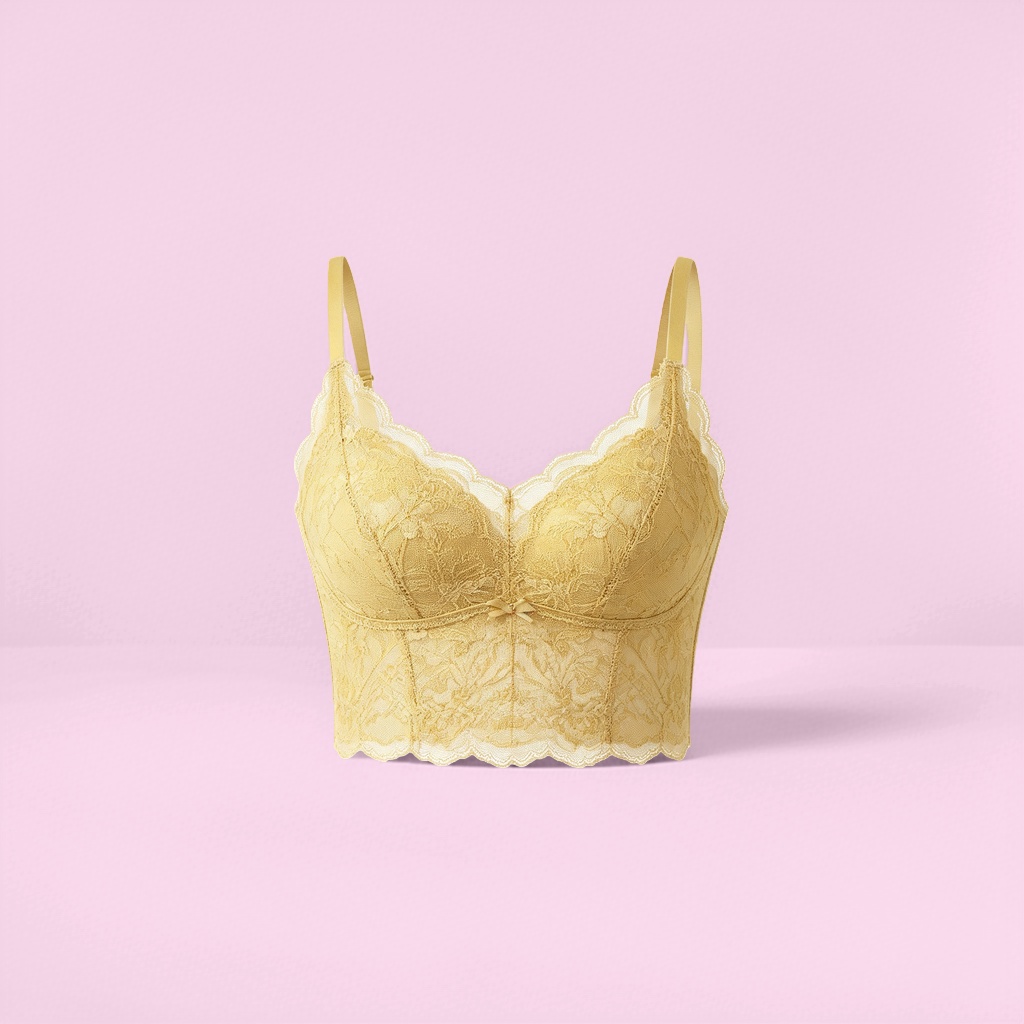 Lace bra, seamless, comfortable and breathable women's underwear, vest, beautiful back, lace vest with straps Application Scenario