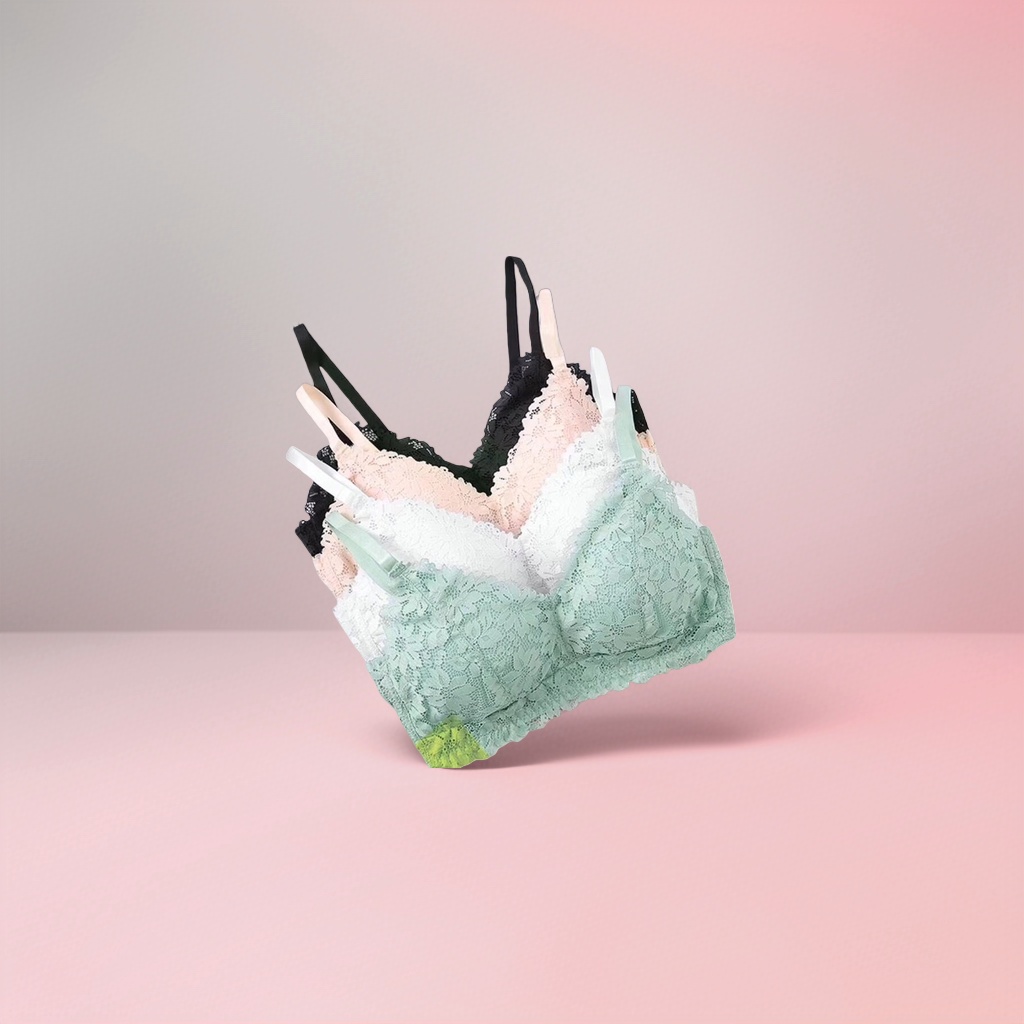 Colorful lace women's bra is a comfortable, breathable, and tight-fitting undergarment Application Scenario