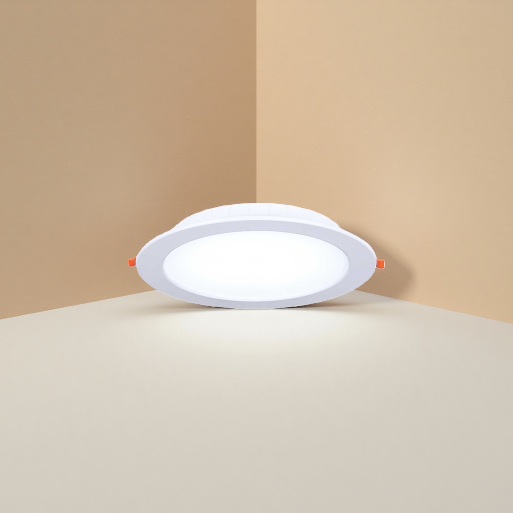 White recessed downlight LED energy-saving and waterproof ceiling spotlights for living rooms and bedrooms details Picture