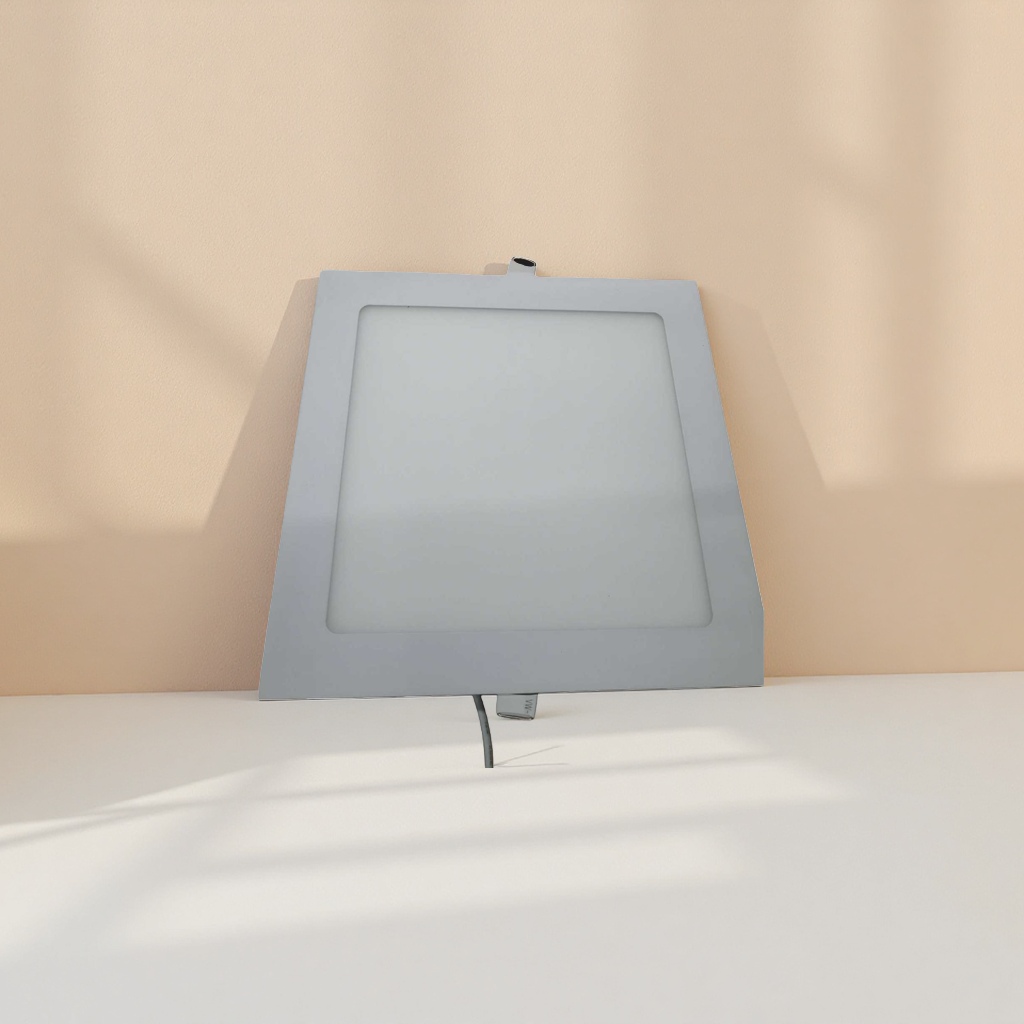 White square panel light, LED ceiling light, 60x60cm ultra-thin, energy-saving and eye-protecting, classroom and office lighting Specification image