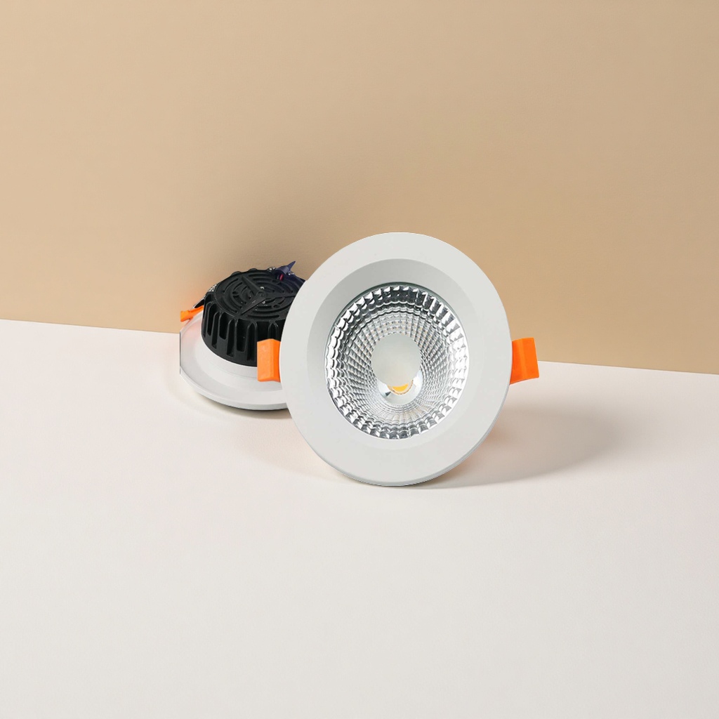 White COB downlight 3W 60-degree recessed LED spotlight for home and commercial lighting Application Scenario