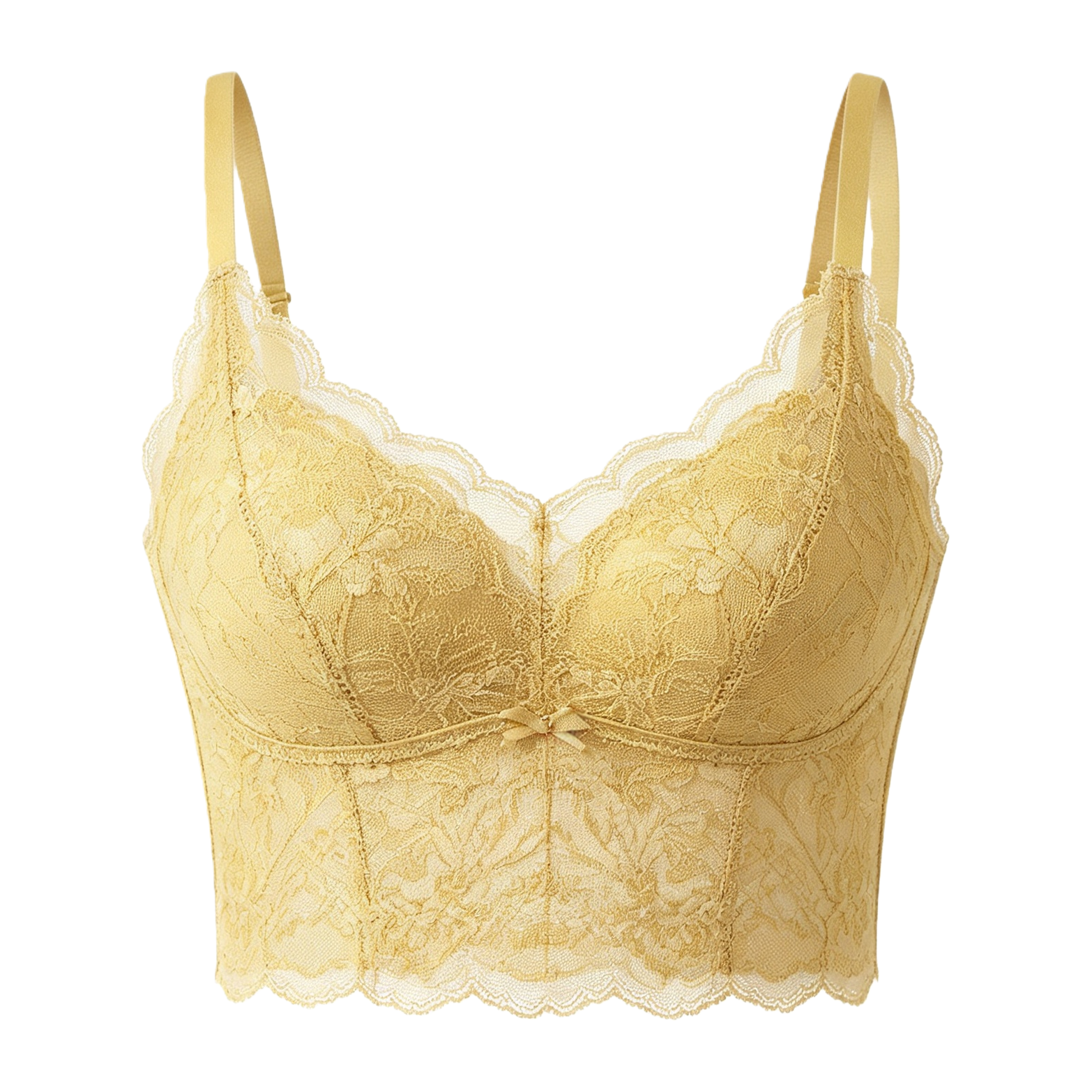 Lace bra, seamless, comfortable and breathable women's underwear, vest, beautiful back, lace vest with straps Item Picture