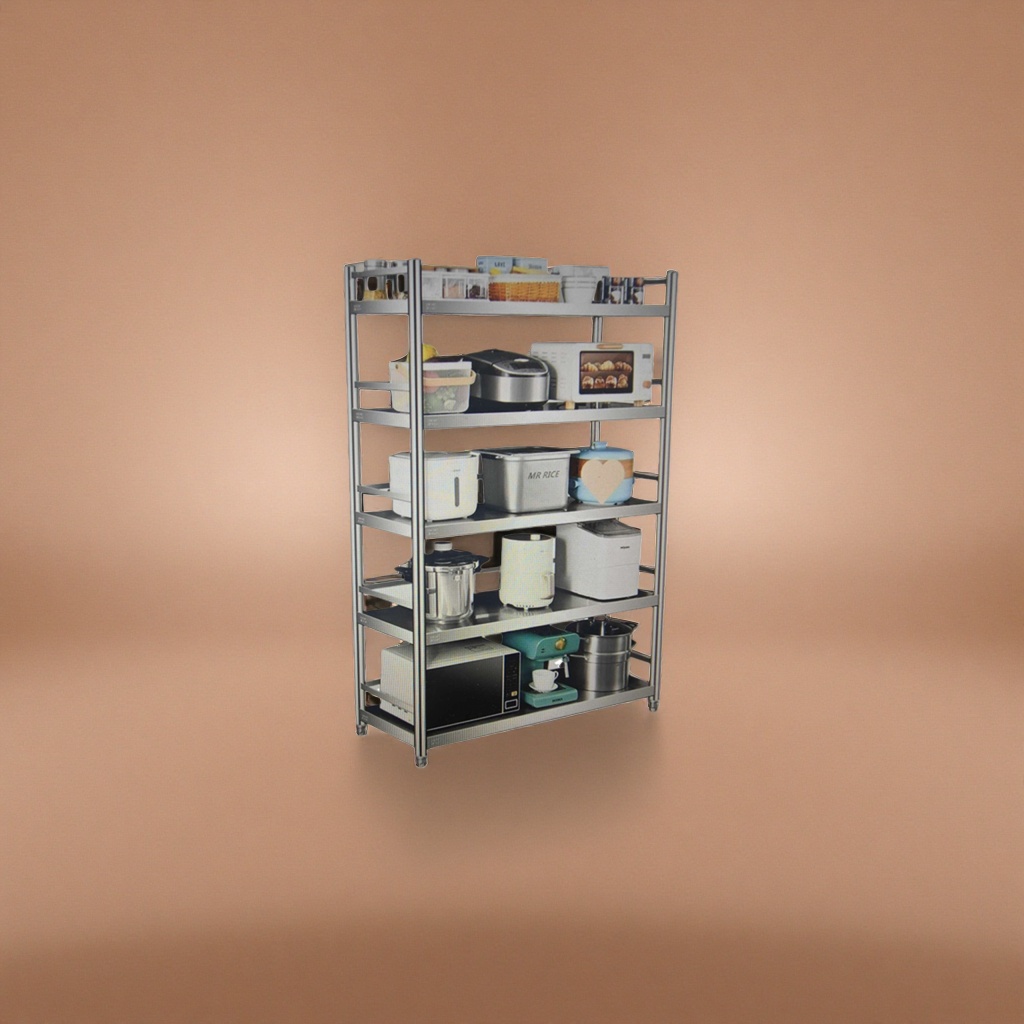 Acero inoxidable multicapa utensilios de cocina rack olla de arroz microondas horno máquina de romper pared universal Application Scenario