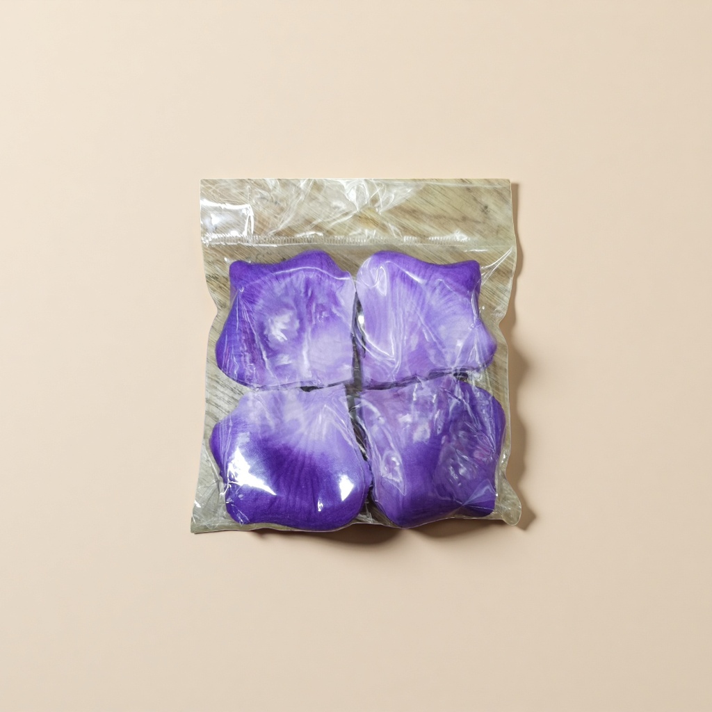 Purple petal decorative items for home furnishings, Ins-style bedroom and living room desktop decoration Specification image