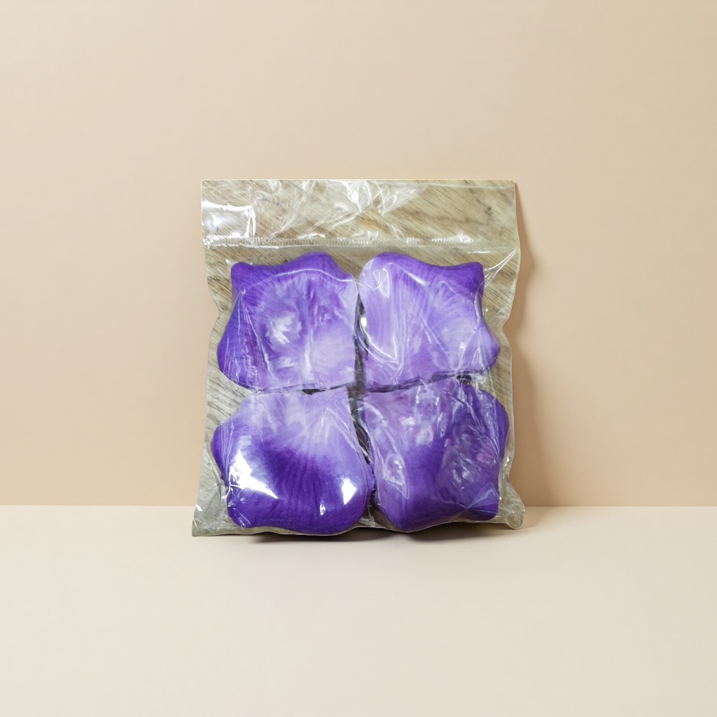 Purple petal decorative items for home furnishings, Ins-style bedroom and living room desktop decoration