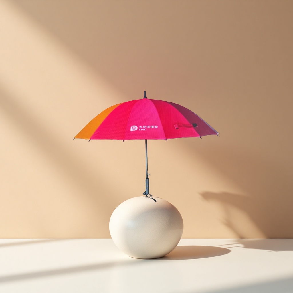 The colorful striped folding umbrella is waterproof, sun-proof, portable and lightweight, suitable for both women and men Application Scenario
