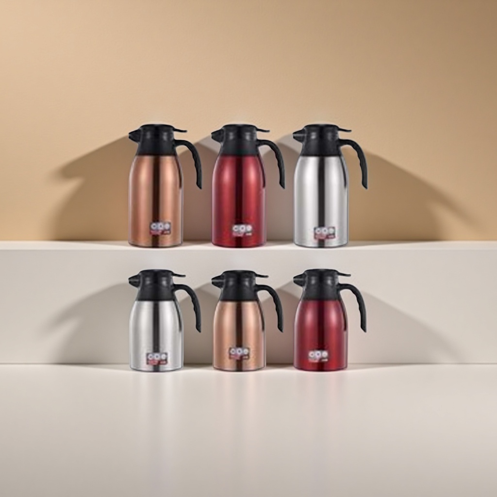 Six types of household large-capacity stainless steel vacuum thermos kettles for heat and cold preservation Application Scenario