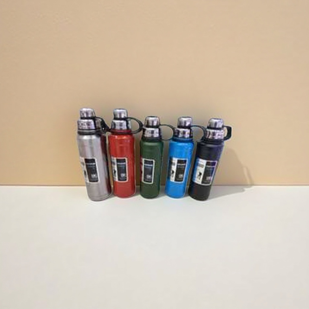 Five-color gradient insulated cup, 304 stainless steel vacuum insulated portable water cup details Picture