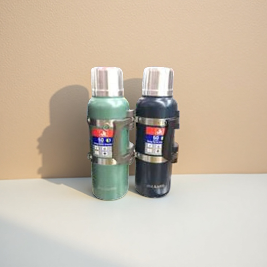 Green and black dual-color insulated cup, 304 stainless steel vacuum insulated portable water cup Application Scenario