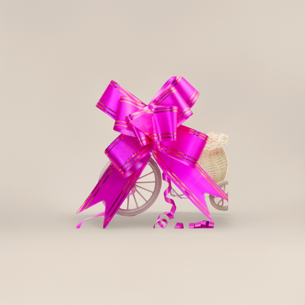 Rosa con hilo de oro cinta arco caja de regalo decoración hecho a mano DIY embalaje uso Specification image