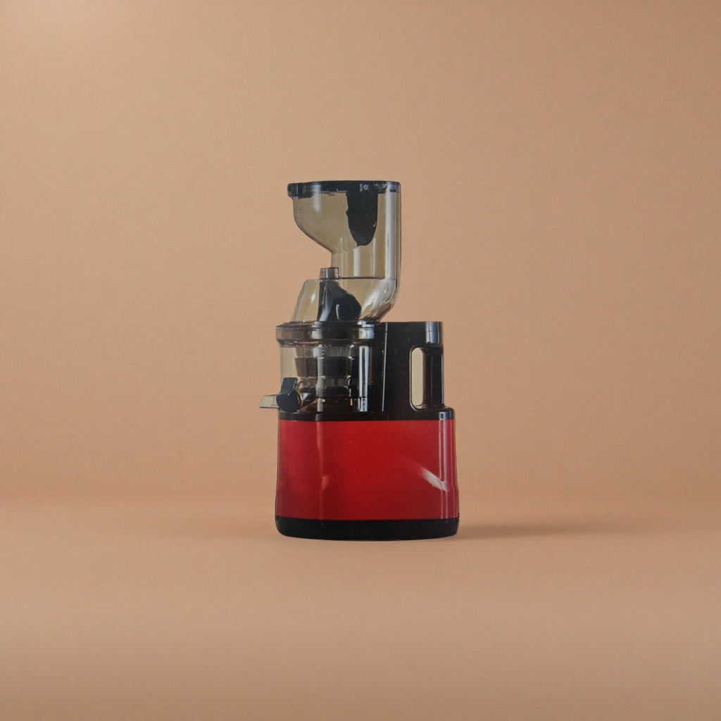 Red base, black body, household multi-functional high-speed centrifugal juicer details Picture
