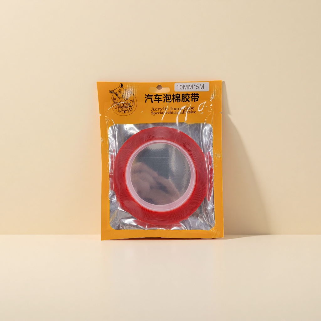 Orange packaging bags with red tape for express sealing and packaging supplies Application Scenario