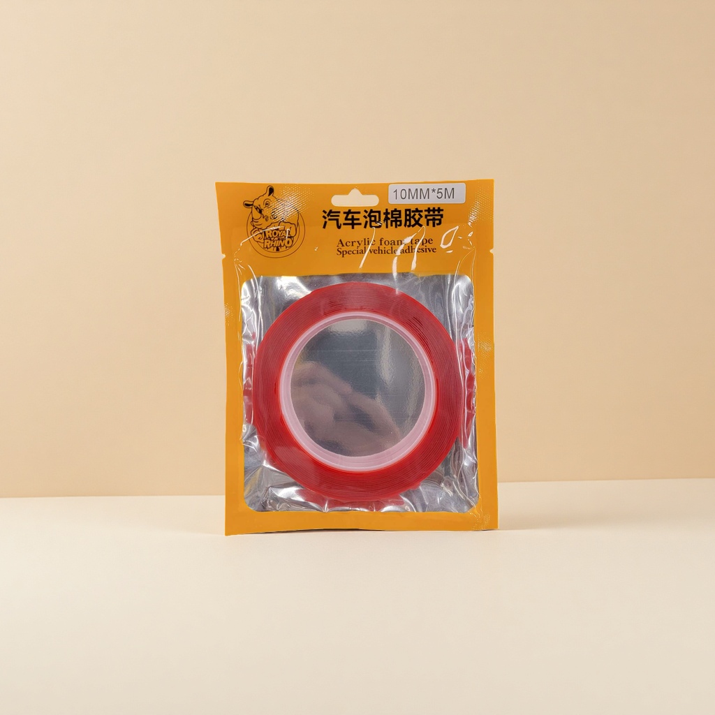 Orange packaging bags with red tape for express sealing and packaging supplies Specification image