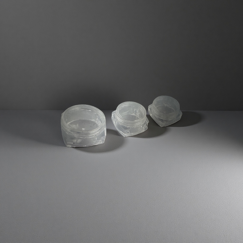 Transparent glass small jar storage tank, home storage tank, 150ml dust-proof sealed jar Application Scenario