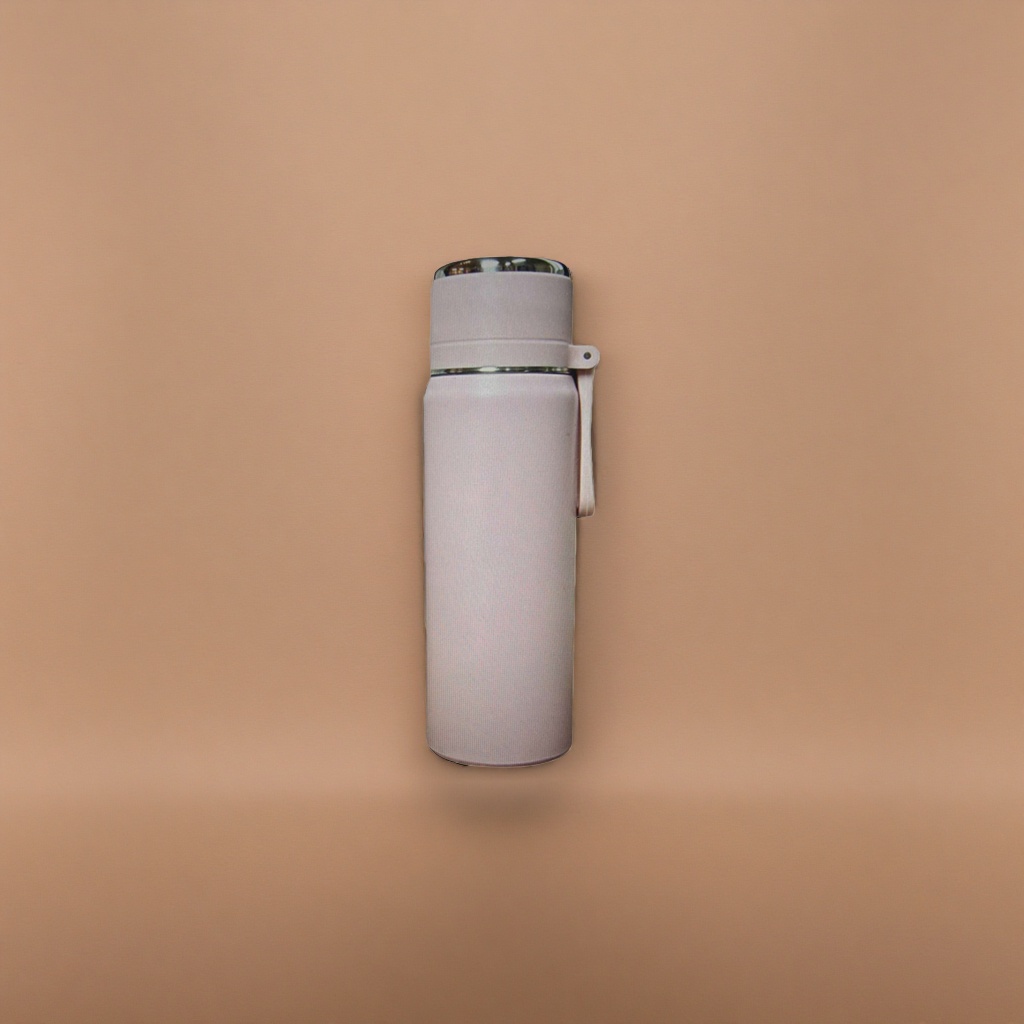 This pink insulated cup is specially designed for girls, with a soft matte finish and a lightweight, portable size of 350ml details Picture