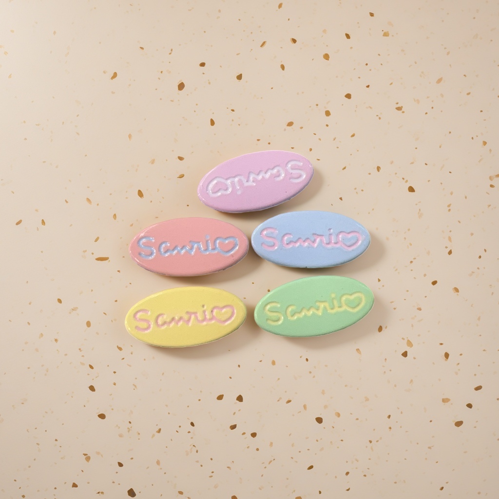 Sanrio official colorful cute hairpins for girls and adults, sweet style headwear details Picture
