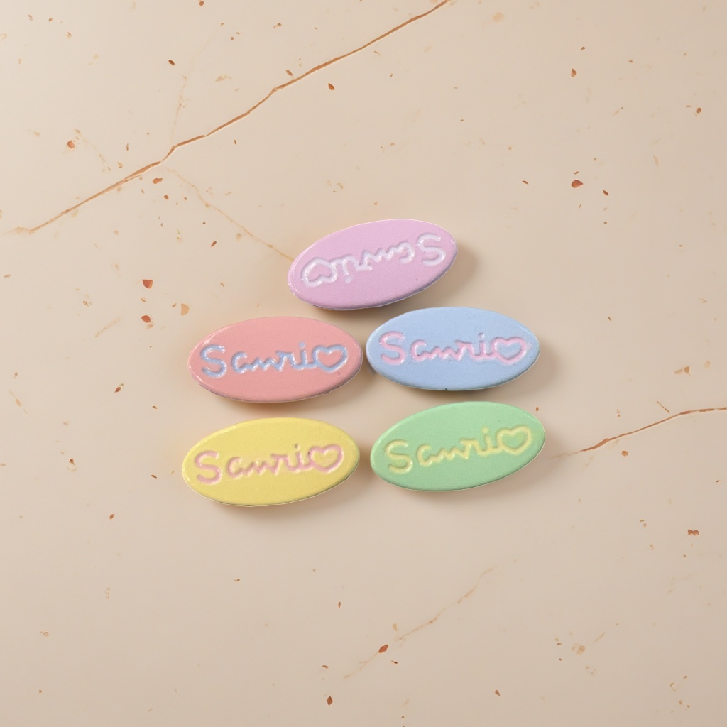 Sanrio official colorful cute hairpins for girls and adults, sweet style headwear Specification image