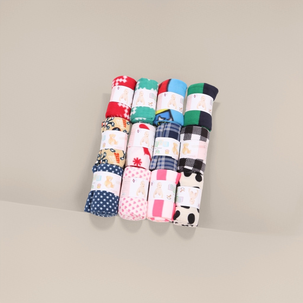 Colorful baby blanket rolls suave y amigable con la piel mantener caliente recién nacido bolsa colgada primavera otoño fino