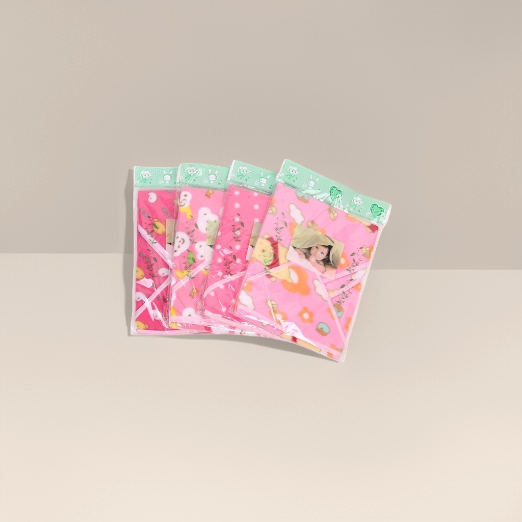 Pink baby wrap, soft pure cotton newborn swaddling cloth, 120cmx120cm details Picture