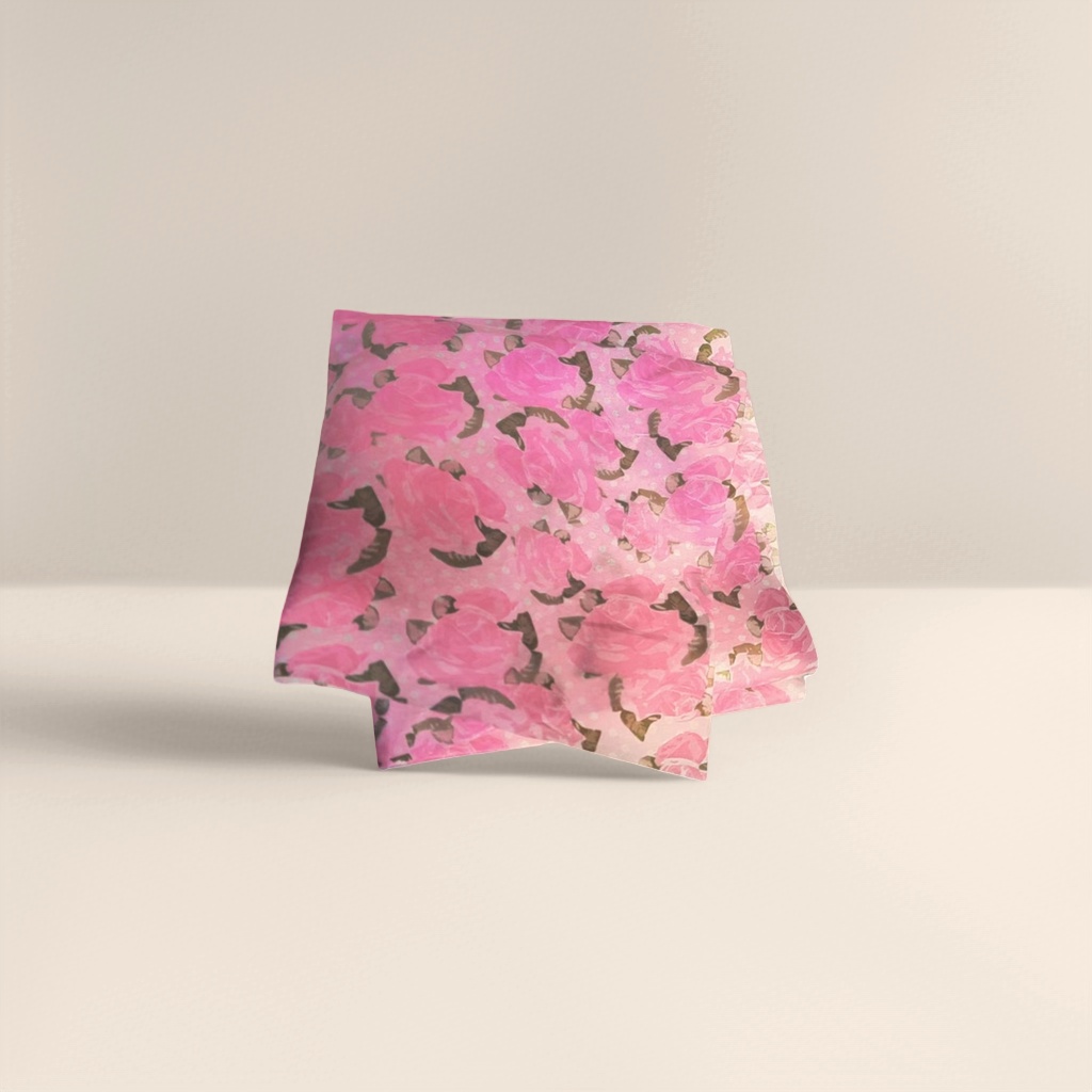 Rosa rosa tela impresa textil hogar ropa hecho a mano DIY tela 150cm ancho Specification image