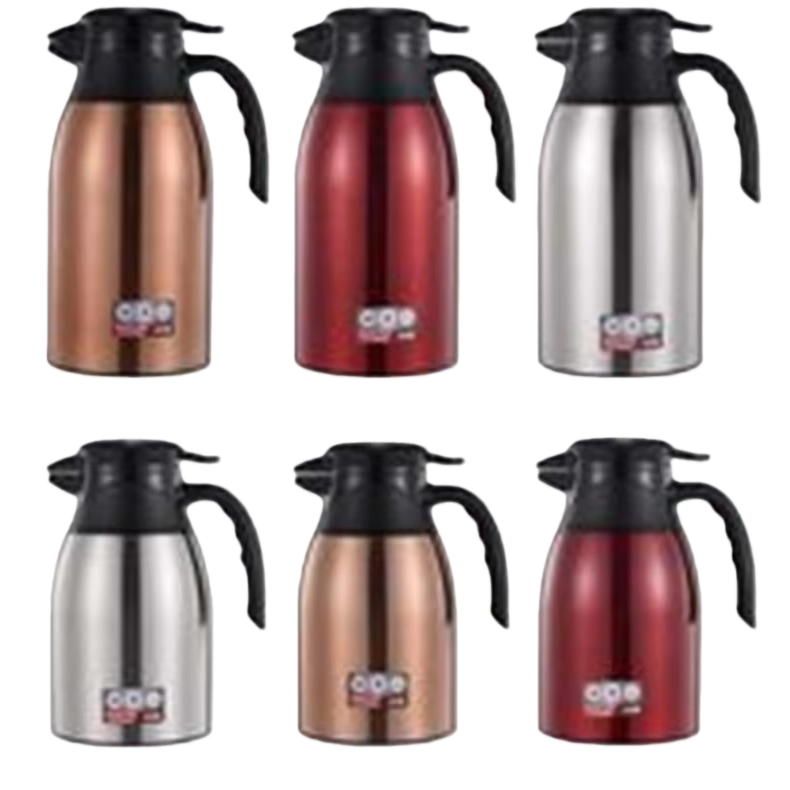 Six types of household large-capacity stainless steel vacuum thermos kettles for heat and cold preservation Item Picture