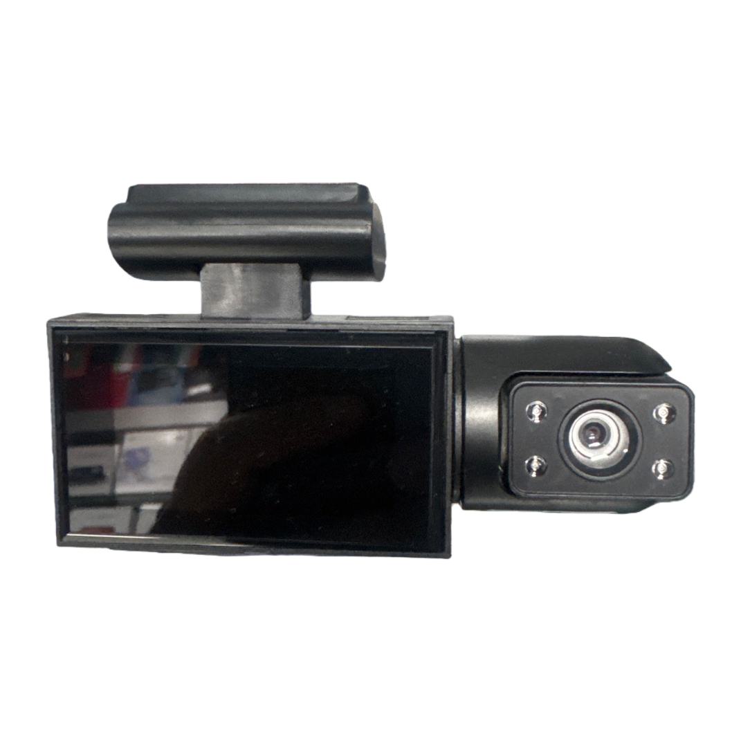 Black dashcam, high-definition night vision parking monitoring wide-angle lens Item Picture