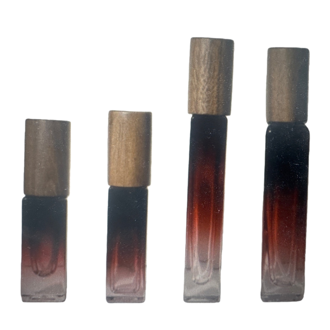 Wooden lid glass bottle, large-capacity storage bottle, home storage bottle, transparent sealed jar Item Picture