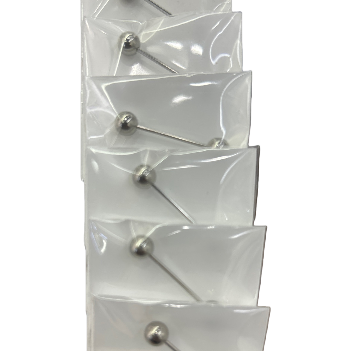 银色球形针头+针白底实物图