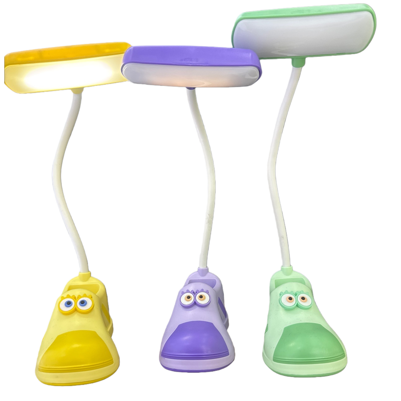 Colorful cartoon children's desk lamp, dimmable eye-protecting learning lamp, multi-color design creative desktop desk lamp Item Picture