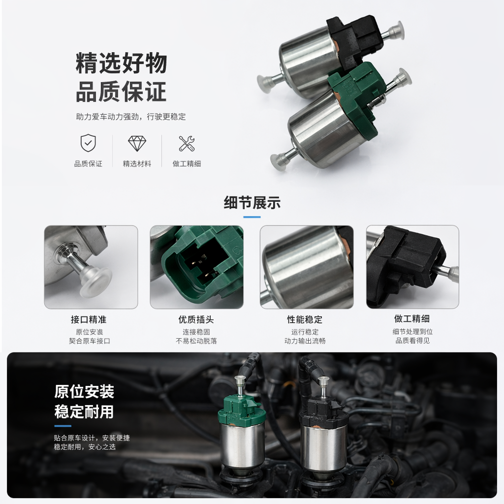 22ml 静音滤油器燃油泵 12V 24V 驻车加热器配件详情1