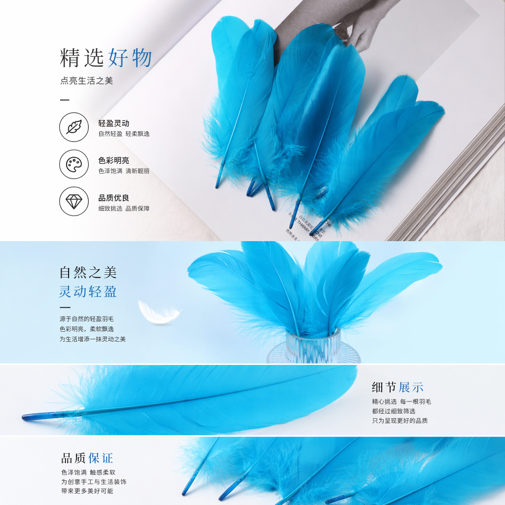 羽毛厂家批发鹅毛详情1