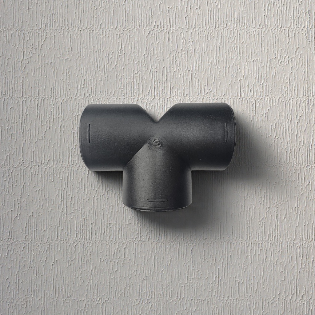 Adjustable T-shaped ventilation pipe branch diverter exhaust pipe outlet joint for parking heater details Picture